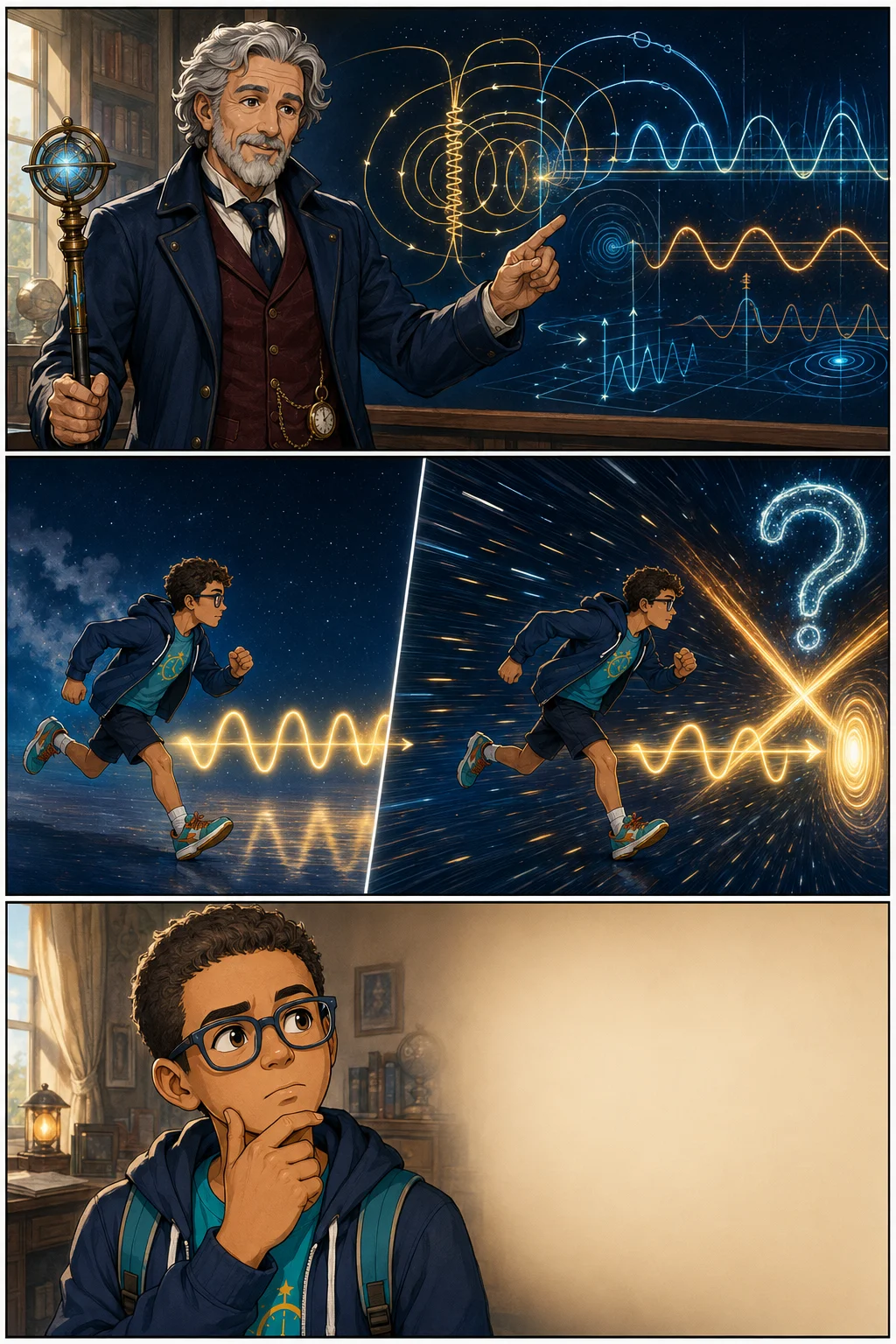 Chronos explica as ondas eletromagnéticas