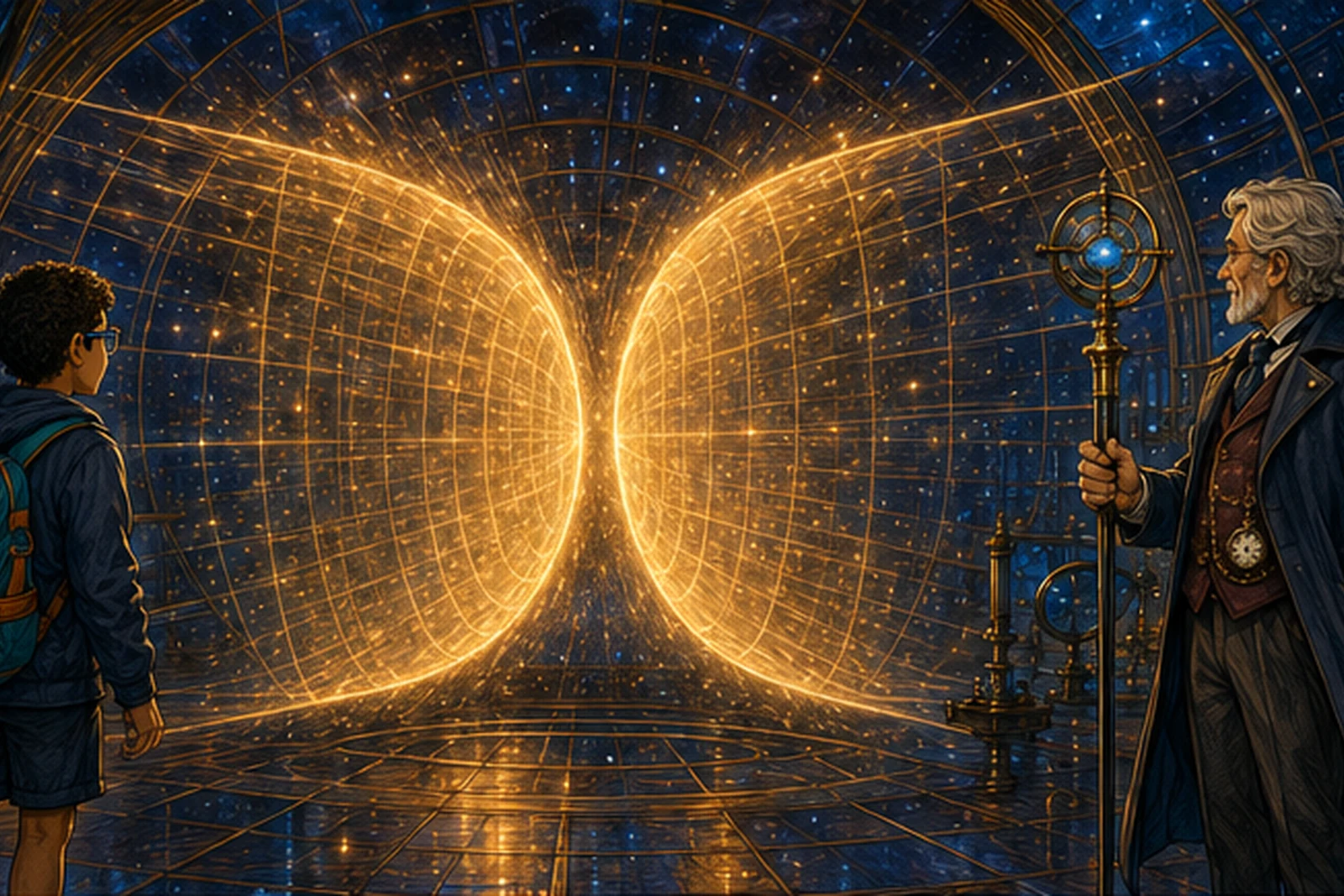 Portal dourado