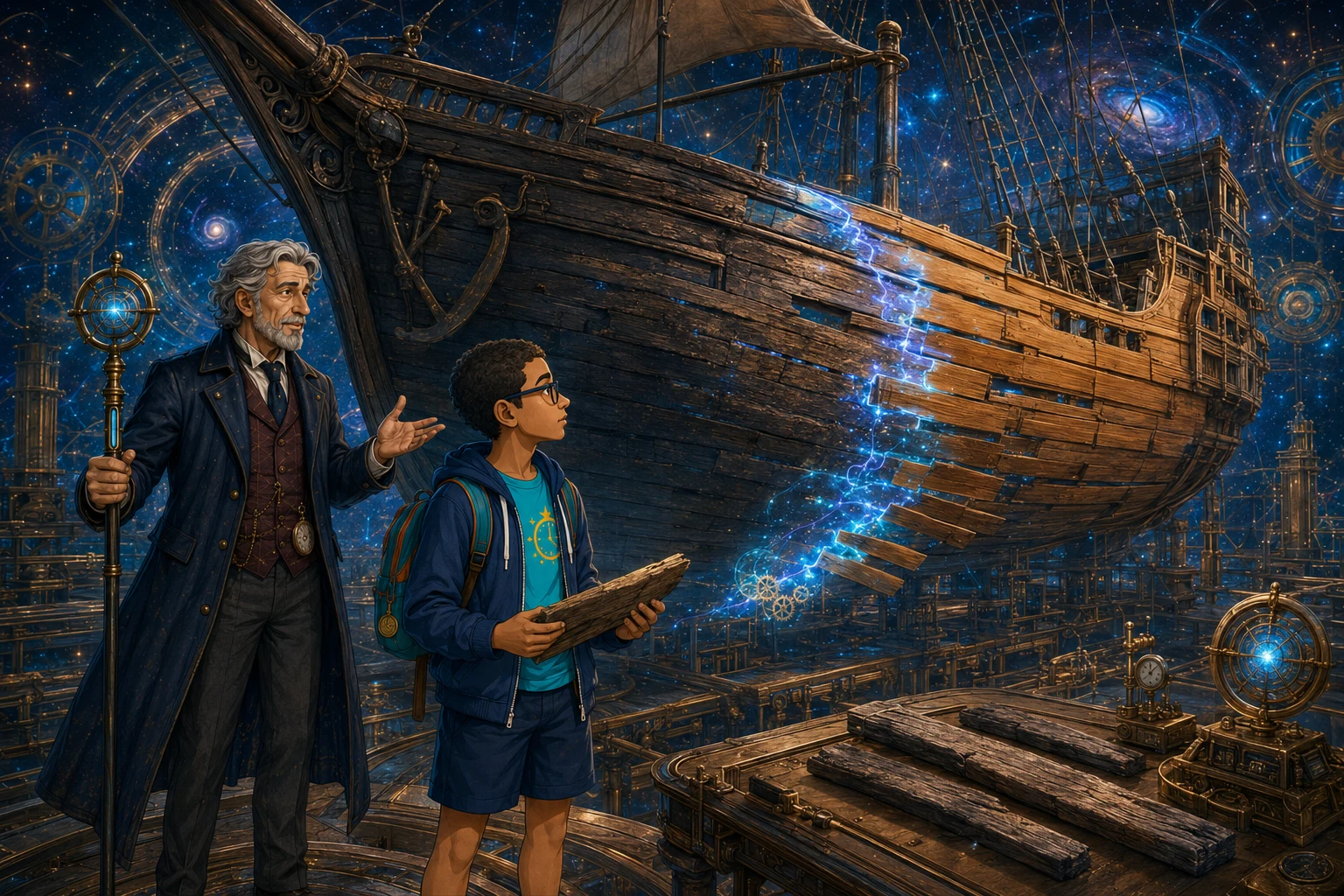 O navio de Teseu: se você troca todas as peças, ainda é você?