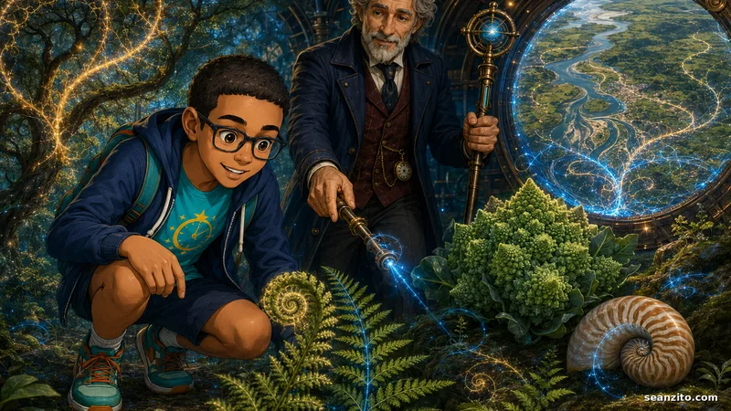 Papel de parede: Fractais na natureza