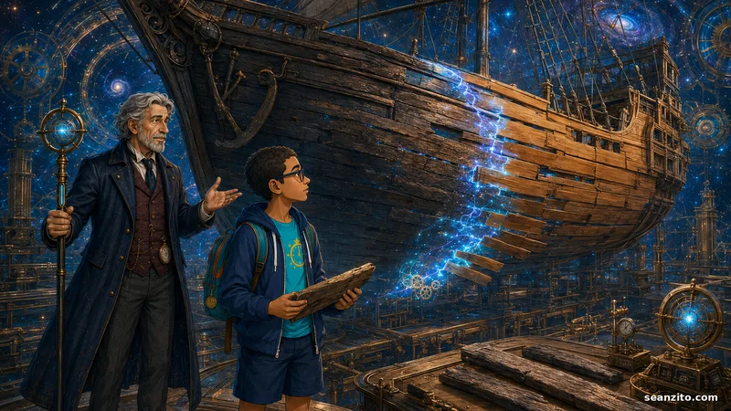 Papel de parede: O navio de Teseu