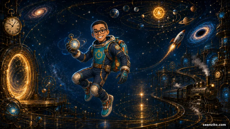 Papel de parede: Seanzito, o Viajante do Tempo